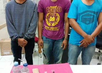 3 Pelaku Narkoba ditangkap di Desa Rimba Beringin Tapung Hulu