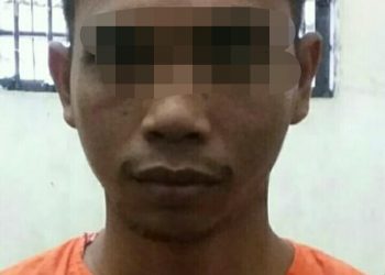 Opsnal Polsek Tapung Amankan Seorang Terduga Pelaku Pencurian Barang-barang Milik PT. CPI
