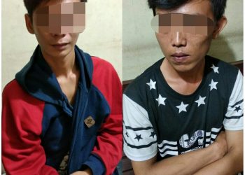 Lakukan Pengeroyokan, 2 Pemuda Warga Pandau Jaya Ditangkap Polsek Siak Hulu