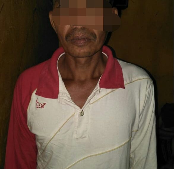 Polsek Kampar Kiri Tangkap Pelaku Pencabulan Anak, Setelah 4 Bulan Buron