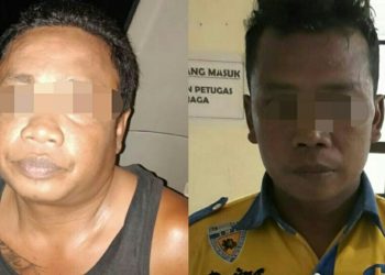 Polsek Kampar Kiri Hilir Tangkap 2 Pelaku Curanmor di Pekanbaru, salahsatunya adalah Residivis