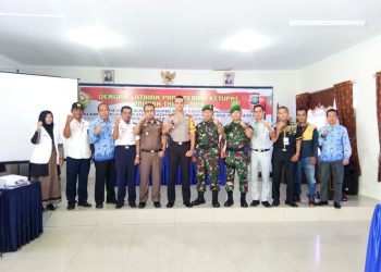 Polres Kampar Gelar Latihan Pra Operasi Ketupat Muara Takus 2018, Libatkan Instansi Terkait