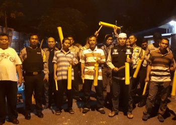 Polresta Pekanbaru Gelar Program Bakti Religi bernama Opor Sahur