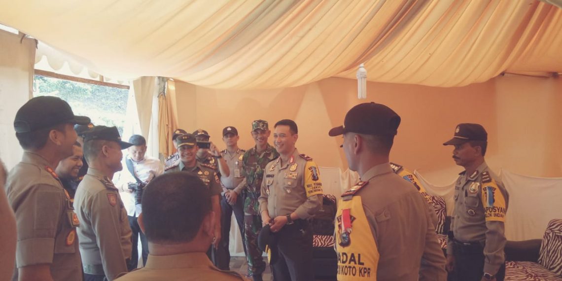 Waka Polda Riau Tinjau Pos Pam dan Arus Mudik di Wilayah Kampar pada H-2 Lebaran