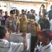 Kapolda Riau bersama Danrem, Kabinda, Ketua KPU dan Bawaslu Riau Tinjau TPS di Kec. Tapung