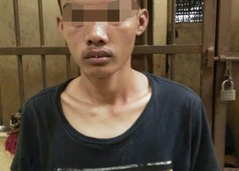 Petugas Pos Pam Ops Ketupat 2018 Polres Kampar Tangkap Tersangka Pencuri Mobil