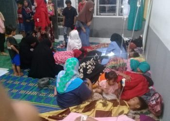 Santap Sate, Saat Pesta, Ratusan Warga Koto Perambahan Diduga Keracunan.