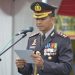 Kapolres Bacakan Amanat Presiden RI pada Upacara Hari Bhayangkara ke-72 di Polres Kampar