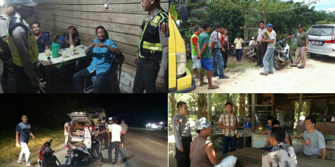 Ops Bina Kusuma 2018, Jajaran Polres Kampar lakukan Penyuluhan dan Gelar Razia Premanisme