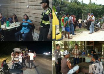 Ops Bina Kusuma 2018, Jajaran Polres Kampar lakukan Penyuluhan dan Gelar Razia Premanisme