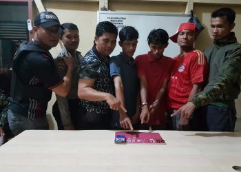 Pesta Shabu di Pondok Kebun Durian, 2 Warga Desa Sawah Kampar Utara Diringkus Polisi