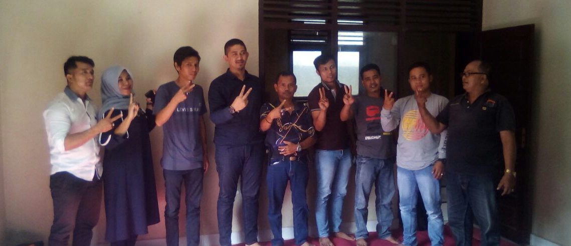 Wakil Bendahara HIPMI Kampar Ridho,Silaturàhmi Ke Kantor DPD JOIN Kampar