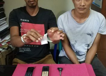 Terlibat Narkoba Dua Pemuda di Ringkus Satresnarkoba Kampar
