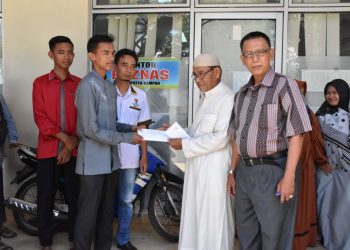 Baznas Kampar Serahkan Zakat Fisabilillah sebesar Rp. 180 Juta