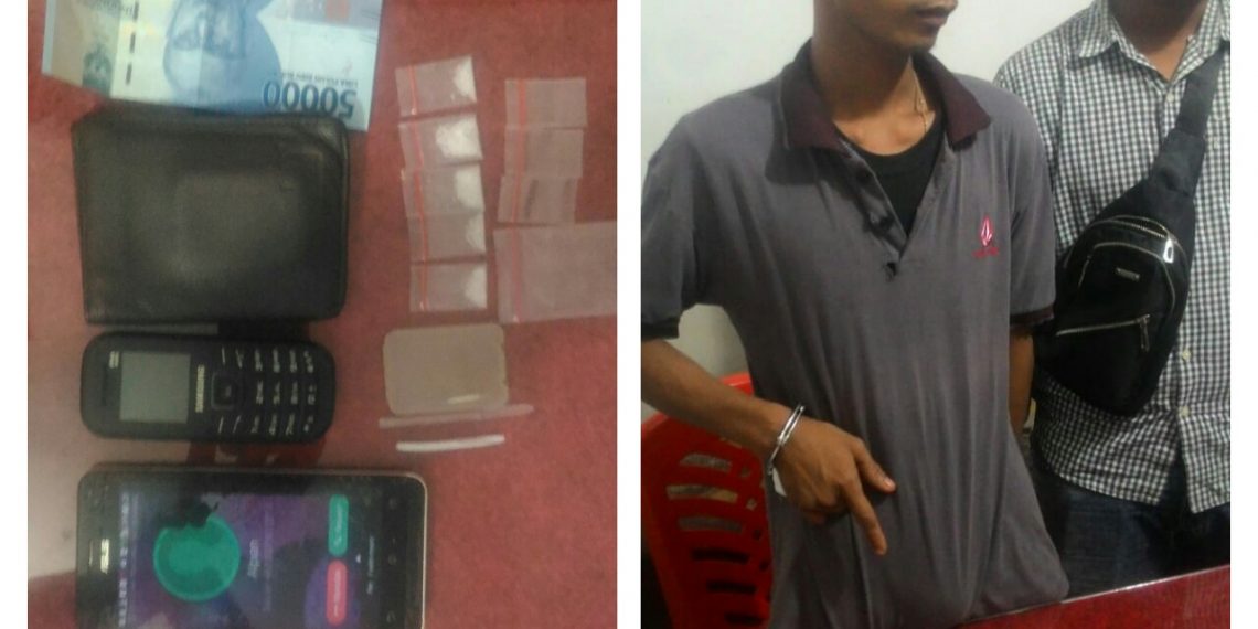 Jadi Bandar Sabu-Sabu, Unyil di Kerangkeng Polsek Kampar Kiri