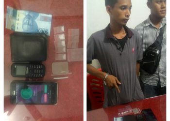 Jadi Bandar Sabu-Sabu, Unyil di Kerangkeng Polsek Kampar Kiri