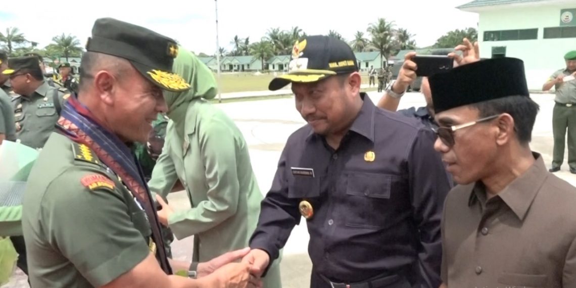 Jenderal TNI Mulyono Melakukan Kunjungan Kerja di Batalyon Infanteri 132 Bima Sakti Salo