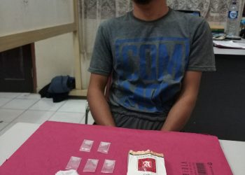 Nekat, Dua Pengedar Narkoba Terjun ke Sungai Kampar Dari Jembatan