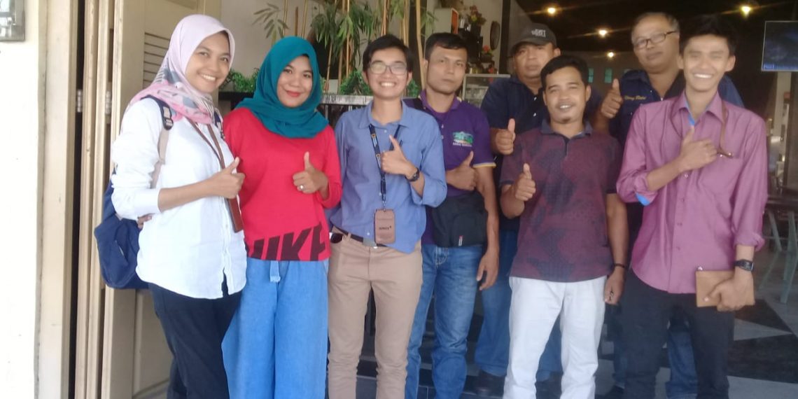 DPD JOIN Kampar Disambut Hangat Oleh PT RAPP Dan Insan Pers Pelalawan