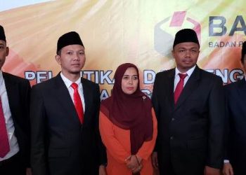 Pemilihan Umum (Bawaslu) Kabupaten Kampar Periode 2018-2023 Telah Resmi Dilantik