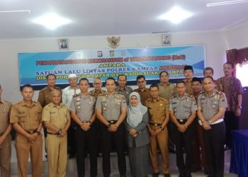 Polres Kampar Adakan MoU Dengan Disdikpora dan Radio Pemda Tentang Lalu Lintas