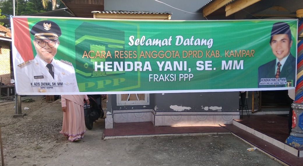 Hendra Yani SE.MM Di Desa Penyasawan Catat Tugas Dan Tanggung Jawab Selaku Anggota DPRD Kampar