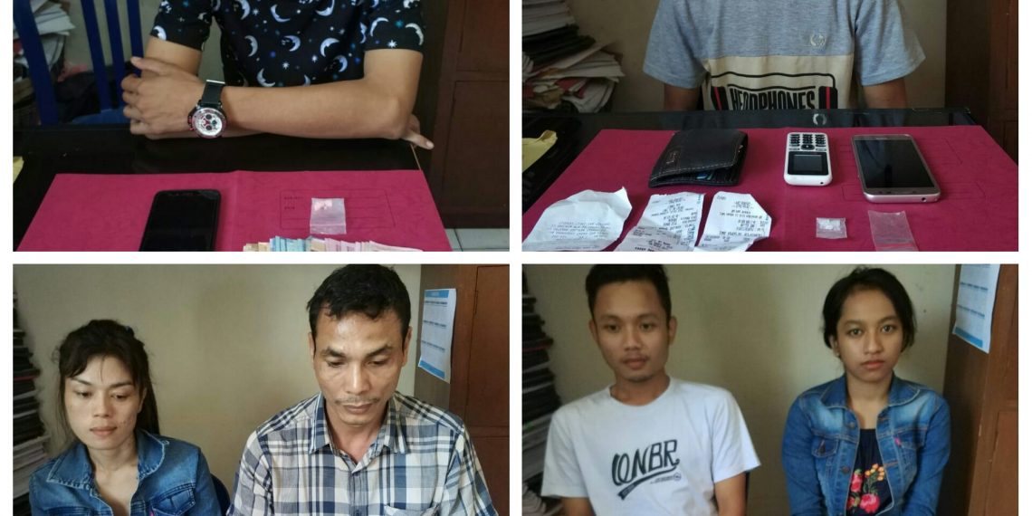 Dalam Semalam 6 Orang Bandar Sabu dan Ekstasi di Ringkus Satnarkoba Kampar