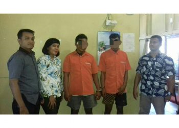 Dua Pemuda Pelaku Pengeroyokan di Ringkus Polsek Kampar