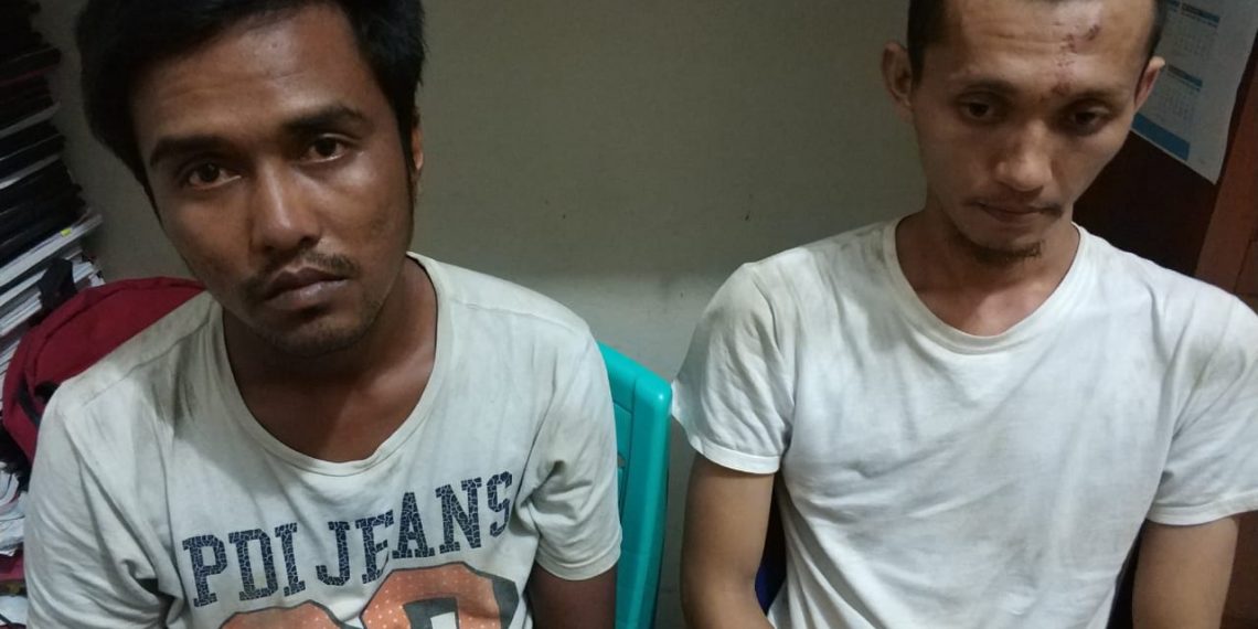Dua Pelaku Bandar Narkoba di Ringkus di Pondok Kebun Sawit