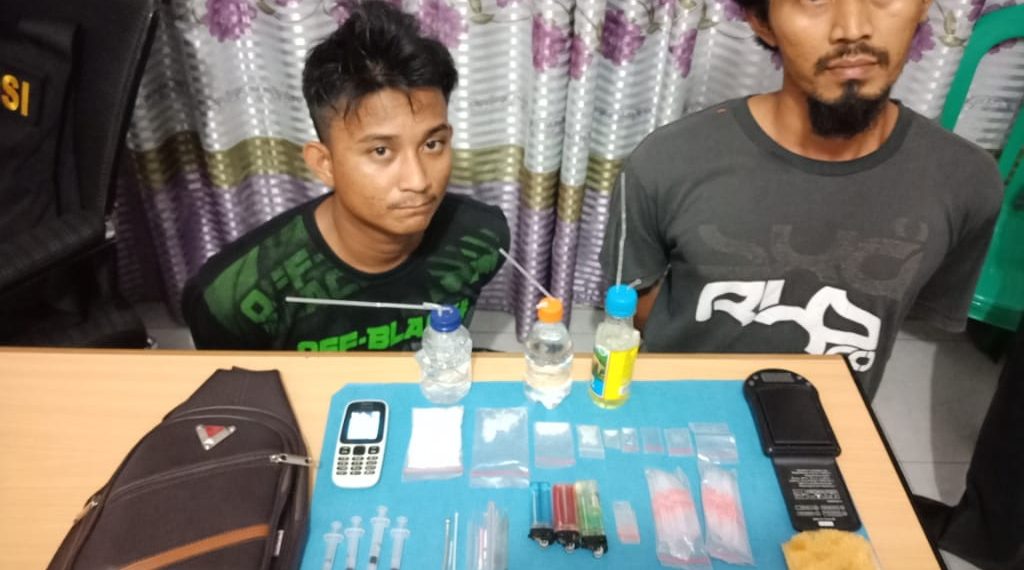 Diduga Transaksi, Dua Bandar Sabu di Grebek di Rumahnya
