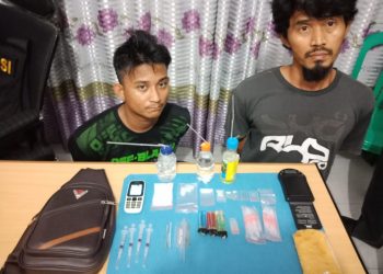 Diduga Transaksi, Dua Bandar Sabu di Grebek di Rumahnya