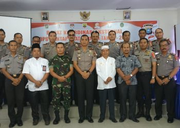 Polres Kampar Adakan Rakor Eksternal Untuk Kesiapan Operasi Mantap Brata Muara Takus 2019