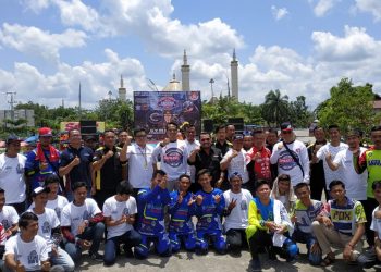 Satlantas Gelar Kompetisi Free Style Kapolres Kampar Cup di Taman Kota Bangkinang