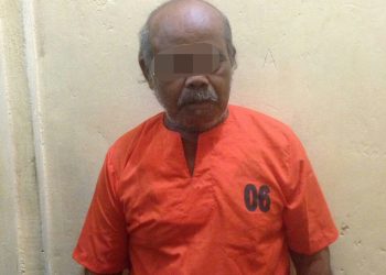 Kakek Bejad Pelaku Pencabulan Anak Diamankan Polsek Tapung