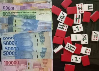Tiga Pelaku Judi Batu Domino di Grebek Polsek Bangkinang Kota Kampar