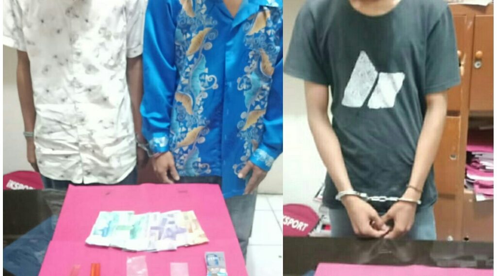 Edarkan Shabu, 3 Warga Desa Kampung Panjang Kampa Ditangkap Polisi
