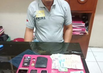 Bandar Shabu Ditangkap di Sebuah Pondok di Desa Koto Perambahan