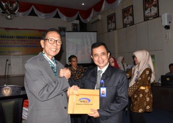 SPIP level 3 yang telah di QA oleh BPKP Riau diserahkan ke Pemkab Kampar