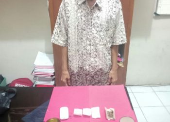 Simpan Biji Tanaman Ganja beserta Daun Ganja Kering, Warga Tarai Bangun ini Diamankan Polisi