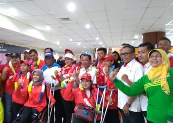 3 Atlit Asal Kampar Kembali Harumkan Nama Indonesia di Ajang Asian Para Games 2018