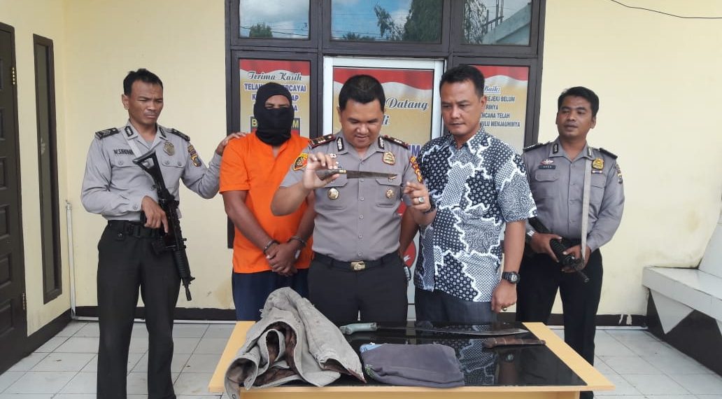 Duel Berujung Maut, Pelaku Diamankan Polsek Tapung