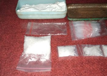 42 Gram Shabu Ditemukan Polsek Kampar Kiri Dirumah Tersangka, Dua Pelaku DPO