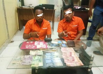 2 Bandar Shabu Diciduk Polsek Tapung Hulu di Desa Rimba Beringin
