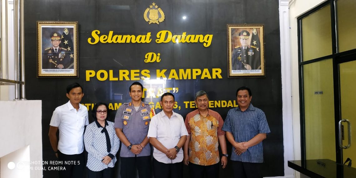 Tim Puslitbang Polri Adakan Penelitian Tingkat Kepercayaan Masyarakat di Polres Kampar