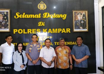 Tim Puslitbang Polri Adakan Penelitian Tingkat Kepercayaan Masyarakat di Polres Kampar