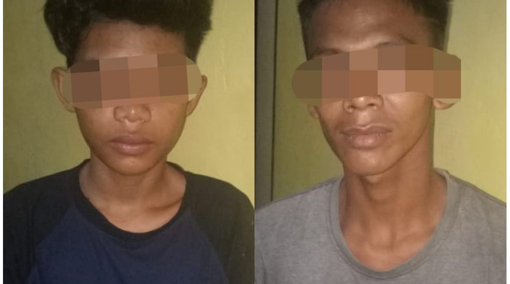 Polsek Tapung Tangkap 2 Pelaku Curanmor di wilayah SP 1 Desa Petapahan Jaya