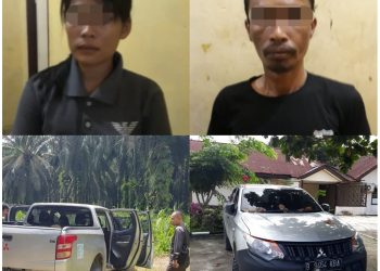 Ngaku Dirampok Ternyata Tipu Bosnya, 2 Pelaku Diamankan Polsek Tapung