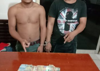 Polsek Tapung Grebek Pelaku Judi di Warung Desa Pantai Cermin, 2 Orang Diamankan