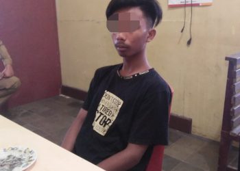 Terekam CCTV dan Viral Dimedsos, Pencuri Kotak Infaq Masjid ini Diringkus Polsek Kampar