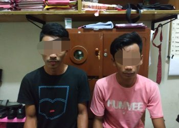 Diduga Akan Bertransaksi Narkoba, 2 Warga Desa Muara Jalai Diamankan Polisi